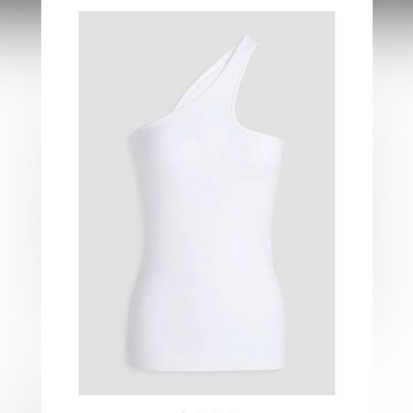 NEW Helmut Lang White Core Cutout Tank| Size M/L - Picture 3 of 9